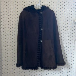 Blue Duck Shearling Coat